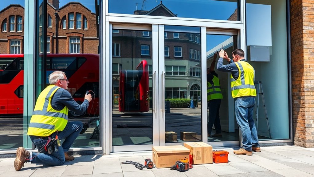 Automatic Door Installation West Brompton
