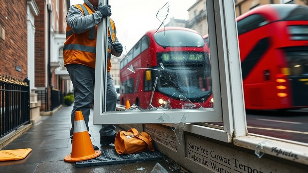 Broken Glass Replacement West Brompton