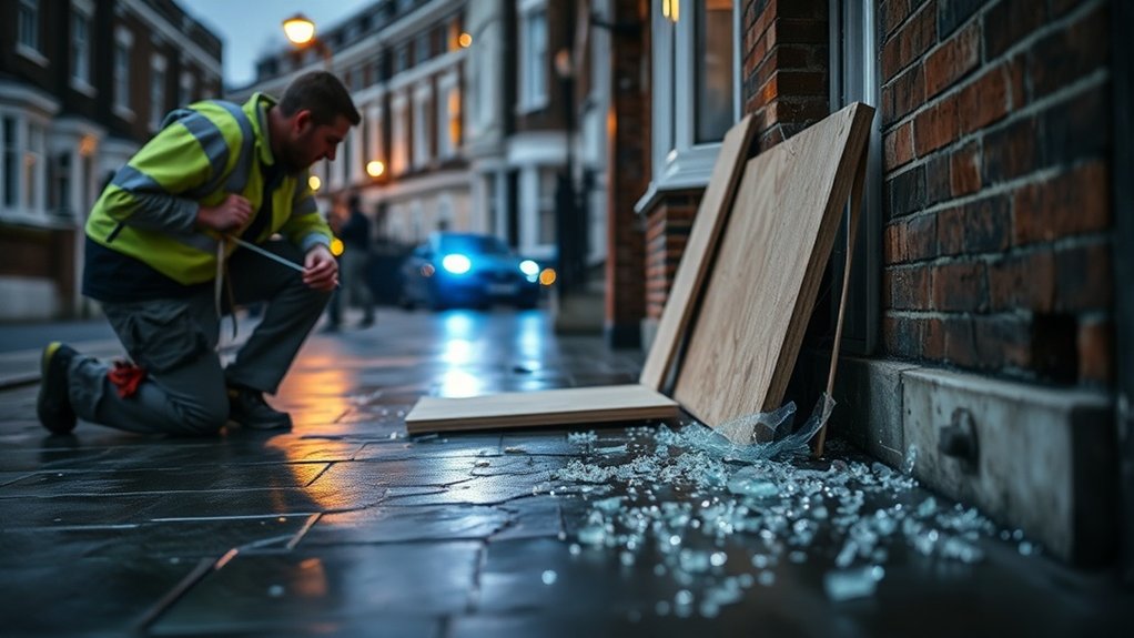 Burglary Glazing Repair West Brompton