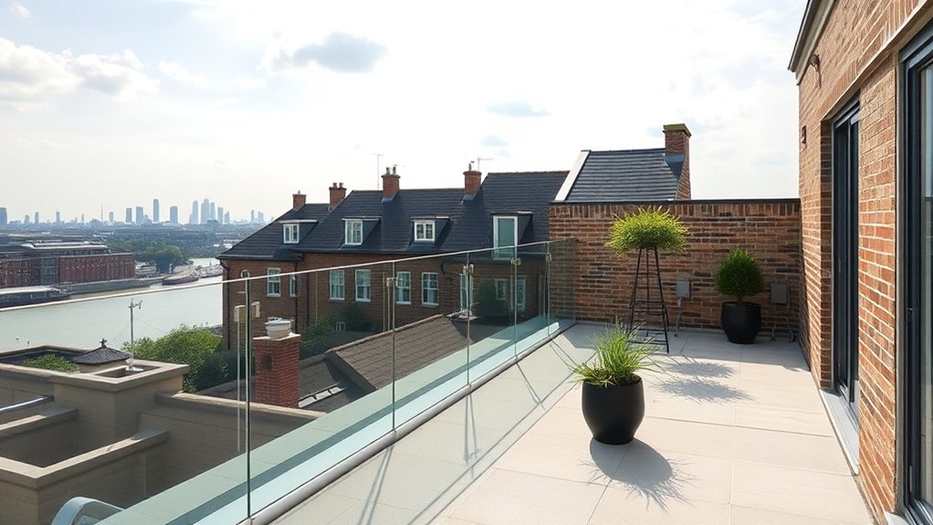 Frameless Glass Balustrades West Brompton