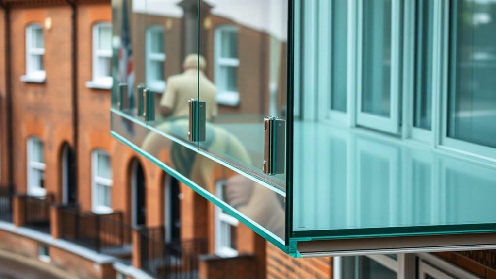 Glass Balcony Installation West Brompton