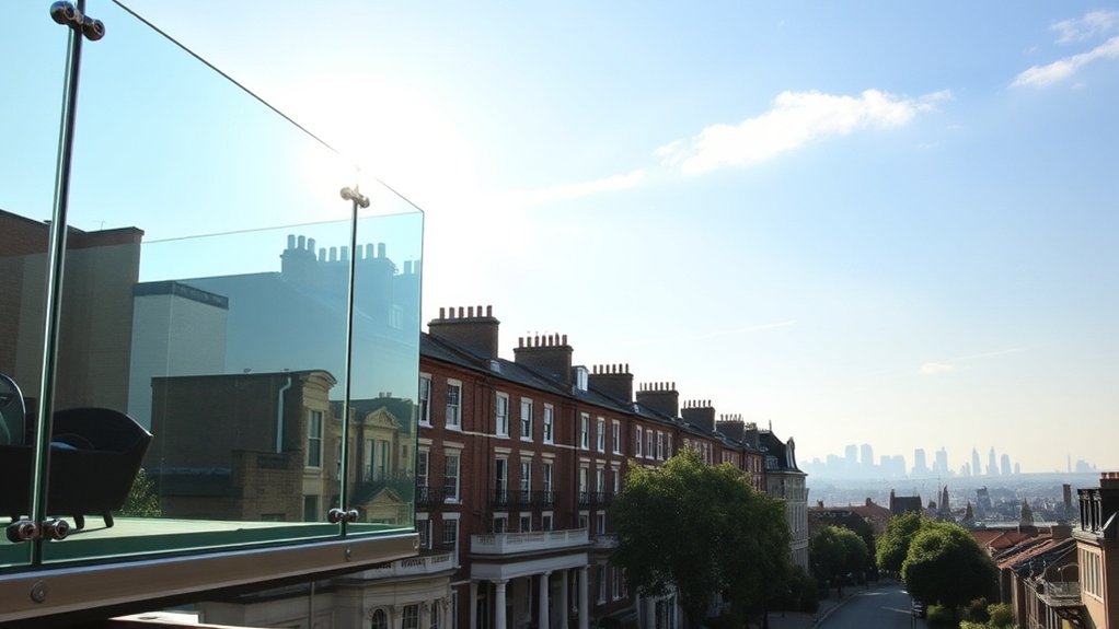 Glass Balustrades & Balconies West Brompton