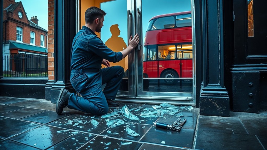 Glass Door Repair West Brompton