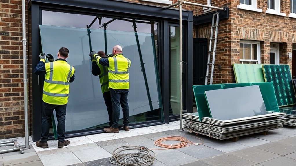 Low-E Glass Installation West Brompton