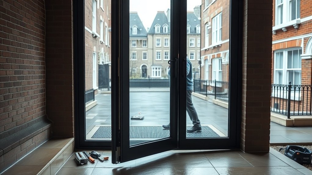 Pivot Door Installation West Brompton