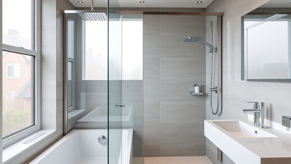 Semi-Frameless Shower Screens West Brompton